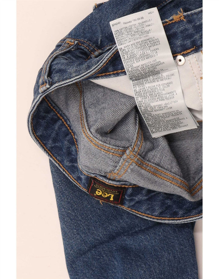 Lee Vaqueros Cortos Carol para Hombre W28 L25 Algodón Azul