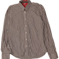 Camisa Superdry para hombre 2XL Algodón gris a rayas