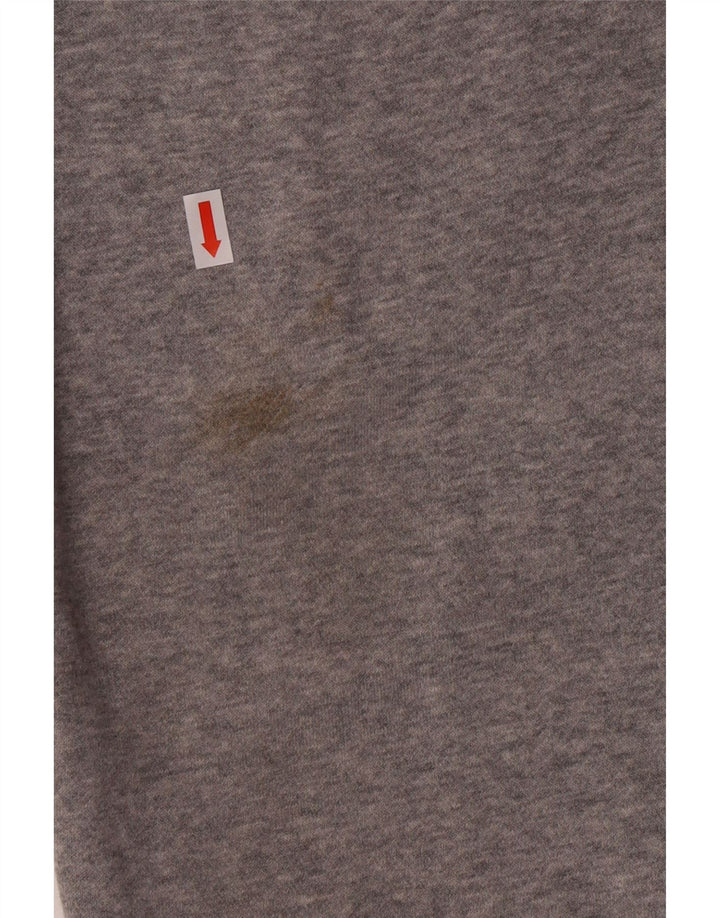 NIKE Hombre Pantalones de Chándal Joggers Gris Medio Algodón