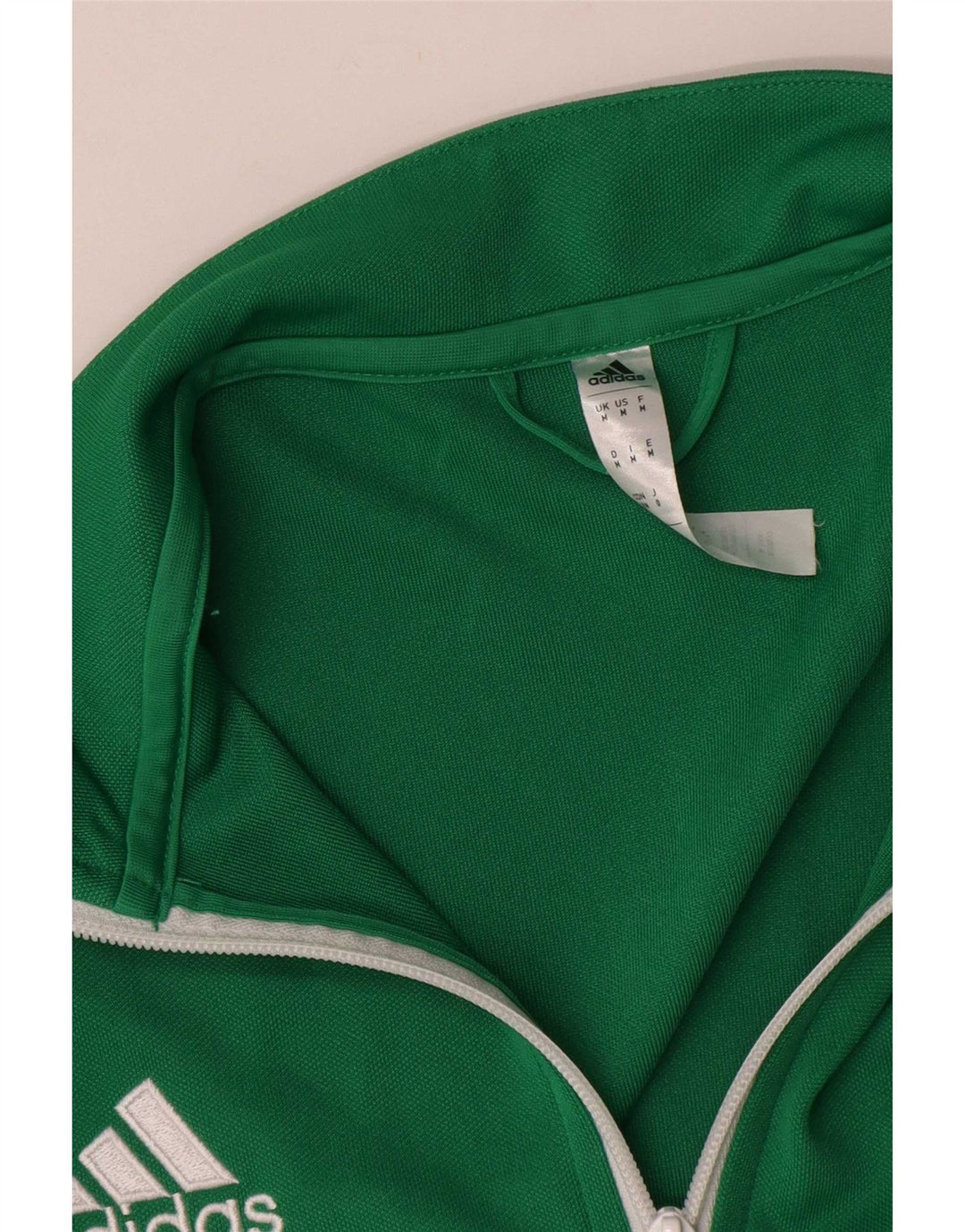 Adidas Hombre Aeroready Chándal Top Chaqueta Poliéster Verde Medio