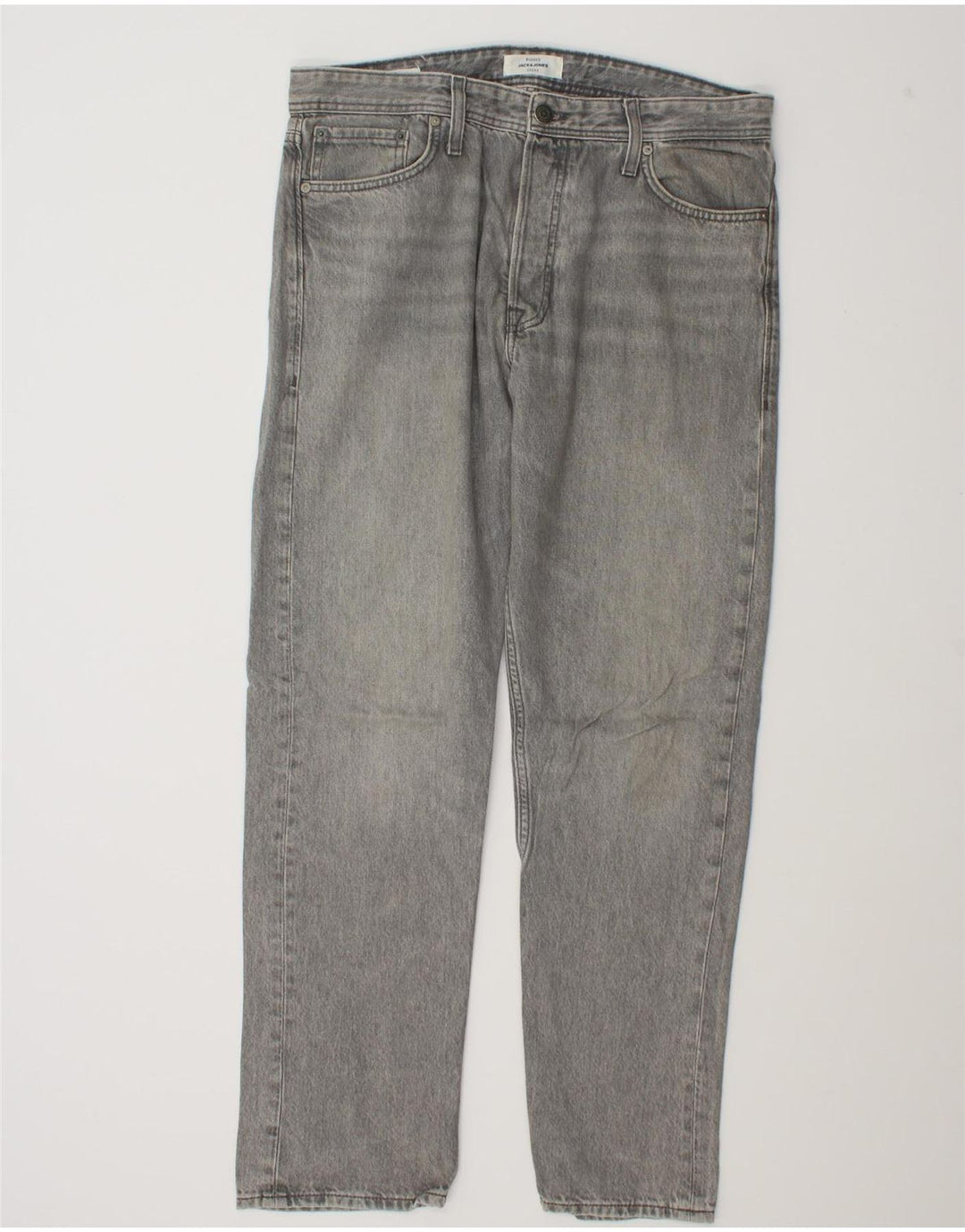 Jack & Jones Hombre GLENN Slim Jeans W32 L32 Algodón Gris