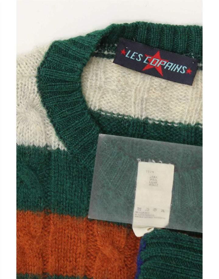 Jersey Hombre Les Copains Cuello Redondo XL Lana Rayas Multicolor
