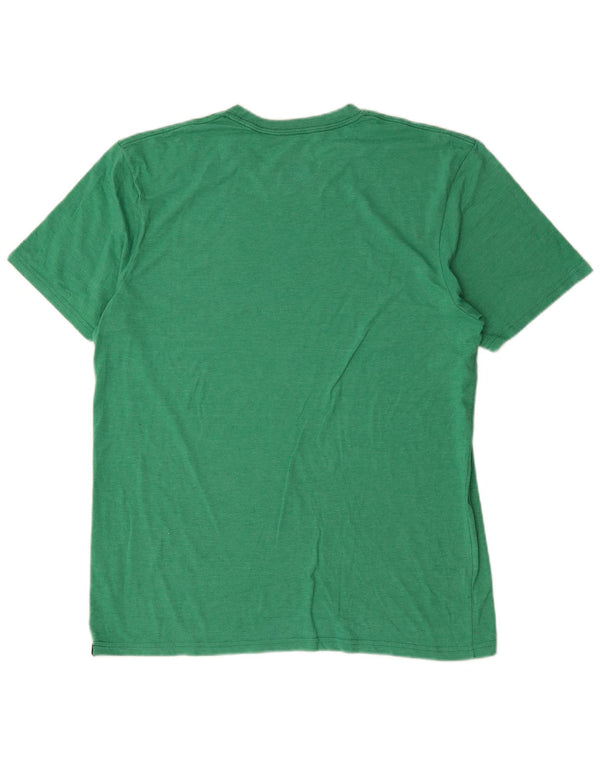 Vans Camiseta con gráfico de ajuste personalizado para hombre Top grande de algodón verde