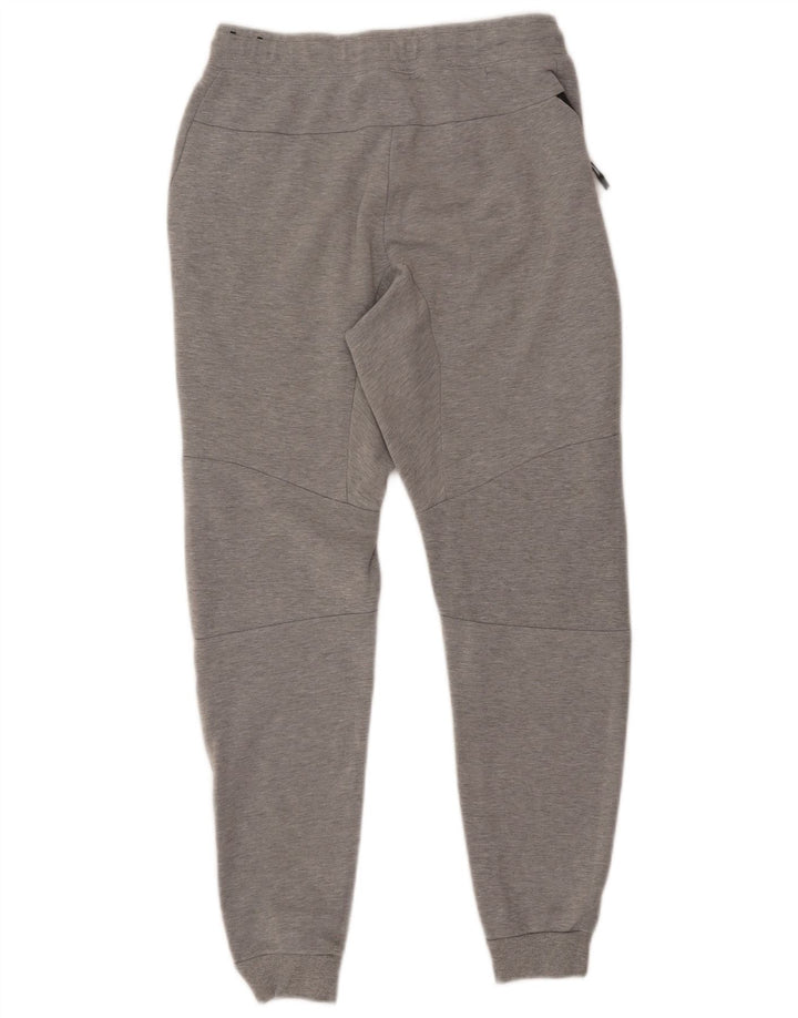 Nike - Pantalones de chándal para hombre, talla pequeña, algodón moteado gris