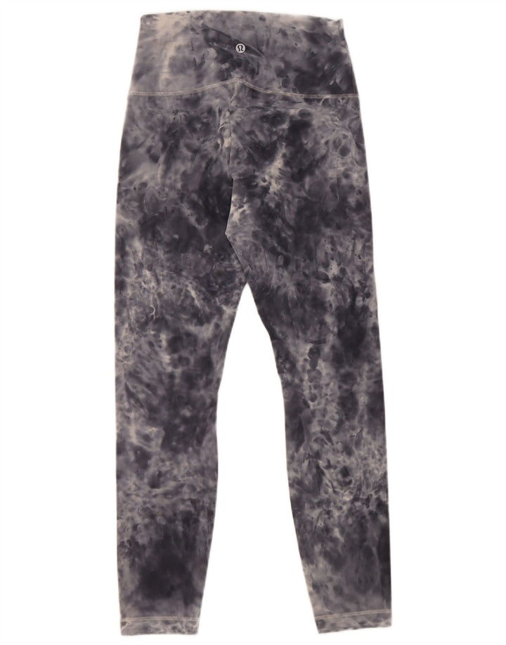 Lululemon Leggings para mujer US 4 Pequeño gris Tie Dye
