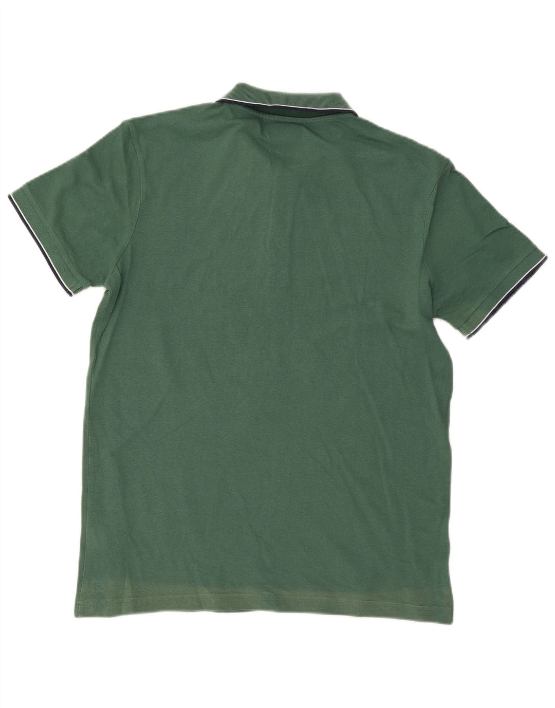 Kappa Polo Hombre Grande Verde Algodón