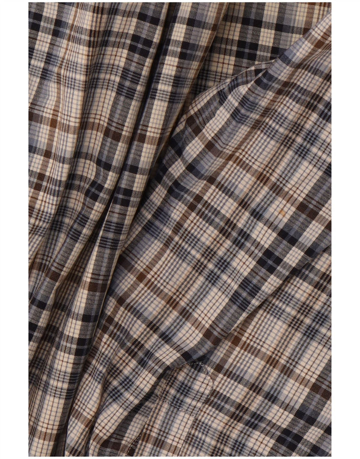 LERROS Camisa Hombre XL Algodón Cuadros Multicolor