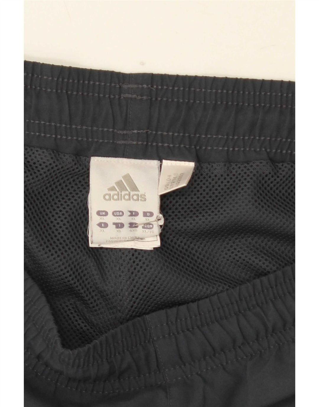 Adidas Pantalones cortos deportivos para hombre XL Gris Poliéster