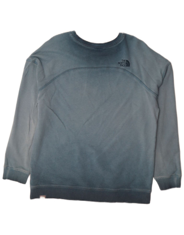The North Face Sudadera gráfica para mujer Jumper UK 46 Algodón azul grande