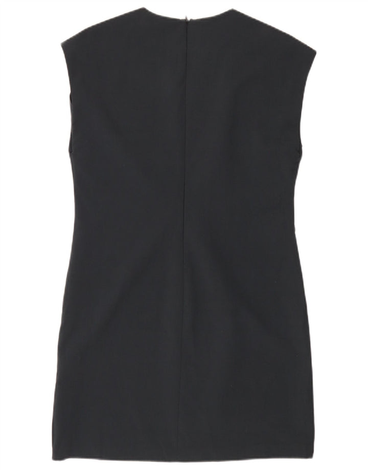 Zara Vestido tubo para mujer UK 42 Medio Azul marino Poliéster
