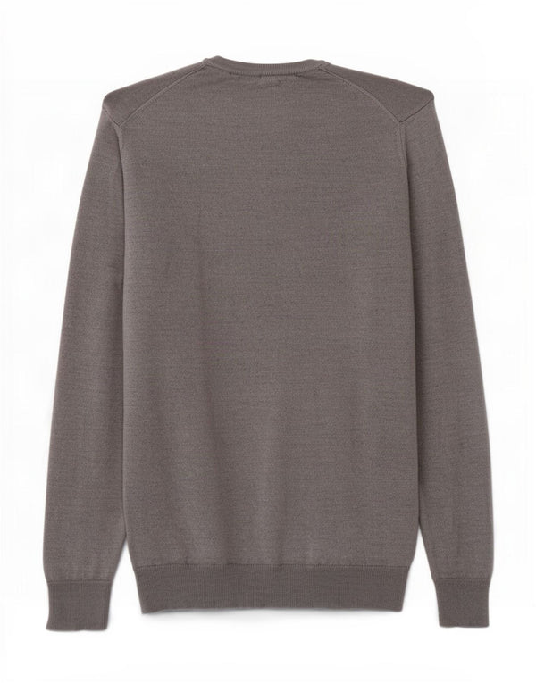 Calvin Klein Jeans Suéter con cuello en V para hombre 2XL Gris