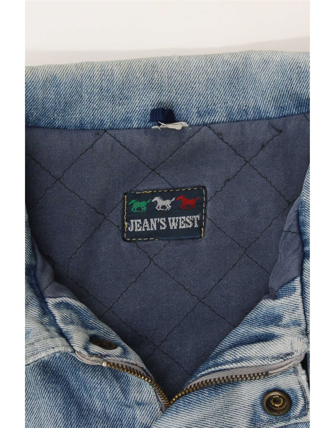 Jean's West Chaqueta vaquera para hombre UK 38 Azul medio