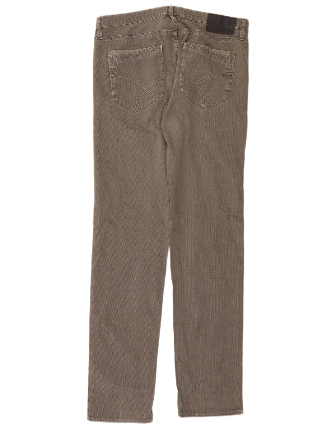 Pantalones informales ajustados para hombre Gas W33 L34 Algodón gris