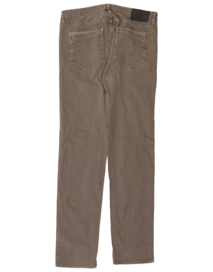 Pantalones informales ajustados para hombre Gas W33 L34 Algodón gris