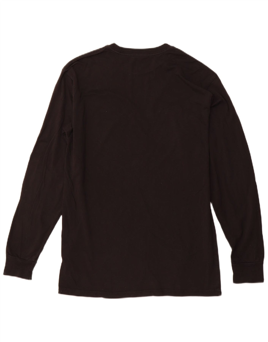 VANS Hombre Classic Fit Graphic Top Manga Larga Algodón Negro Mediano