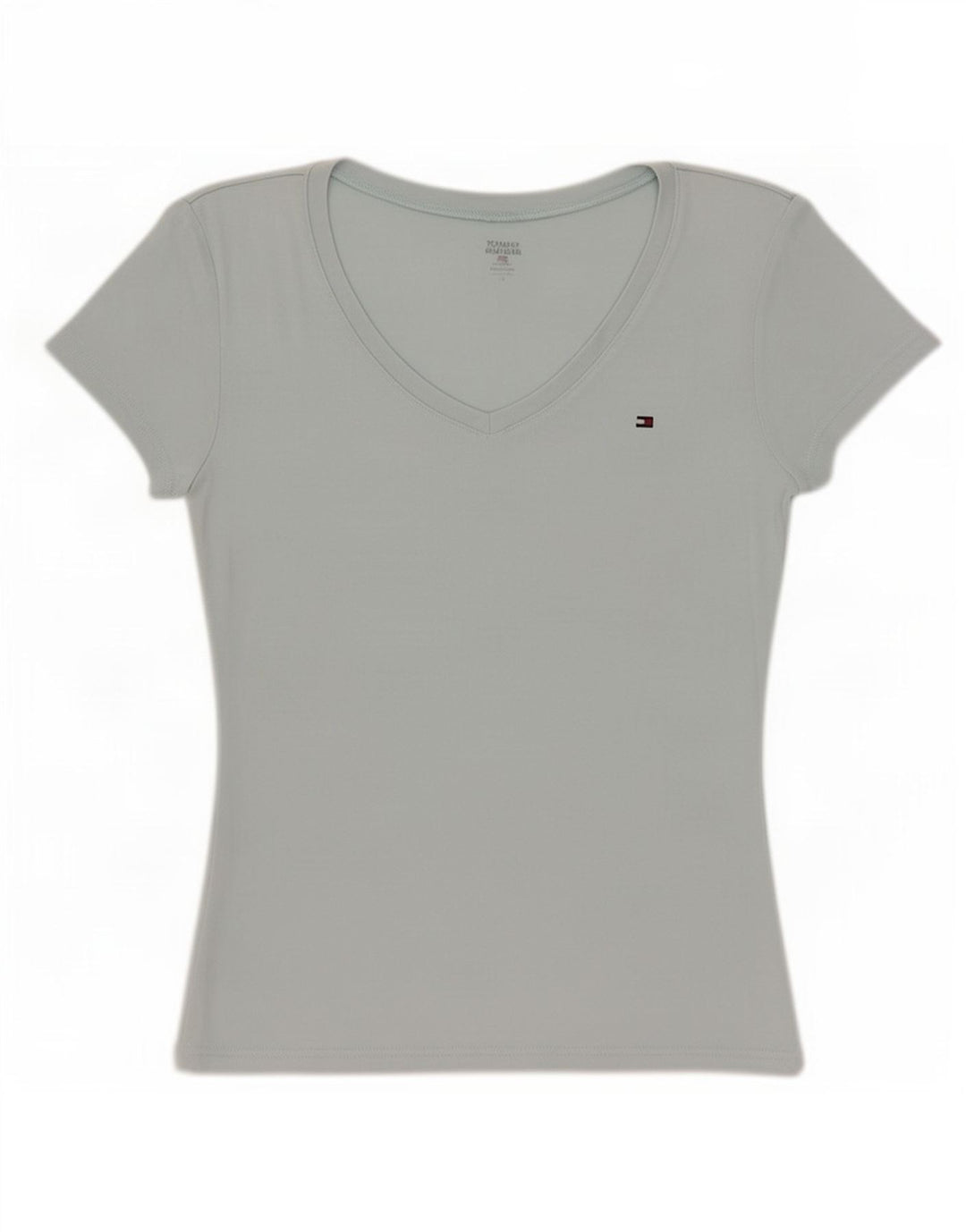 Tommy Hilfiger Camiseta para mujer Top UK 12 Azul medio