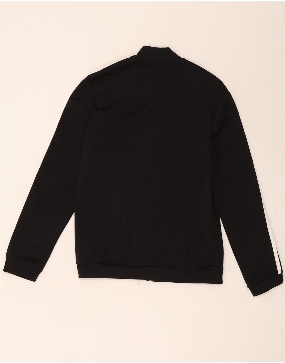 Adidas - Chaqueta de chándal para mujer, talla 8/10, poliéster negro pequeño