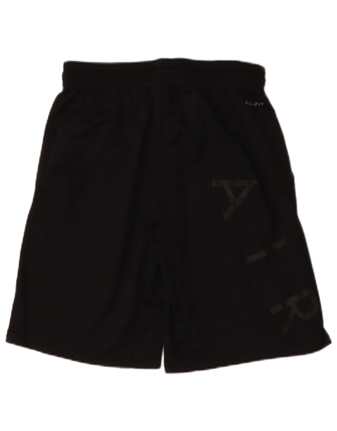 Jordan Pantalones cortos deportivos Dri Fit Graphic para hombre Poliéster negro mediano