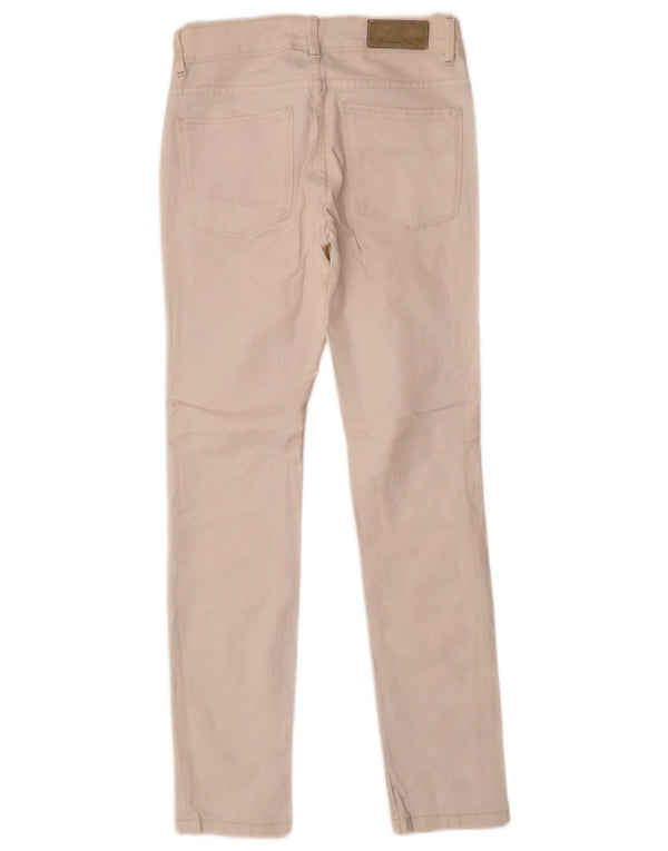 Vaqueros Pitillo Mujer Massimo Dutti W26 L28 Blanco