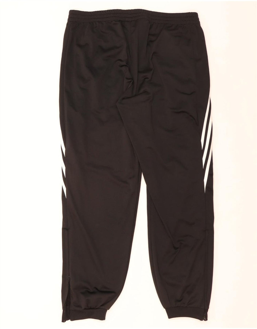 Adidas Hombre Pantalones De Chándal Joggers XL Negro Poliéster
