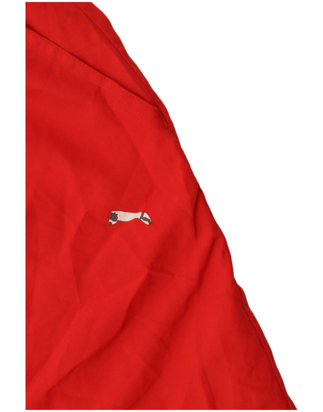 Puma Pantalones cortos deportivos gráficos para hombre poliéster rojo grande