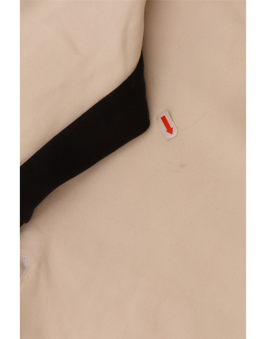 PUMA Sudadera con capucha y cremallera para hombre XL Off White Colourblock Cotton