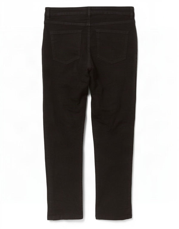 Marks & Spencer Vaqueros cortos y ajustados para mujer UK 14 Medium W30 L27 Algodón negro