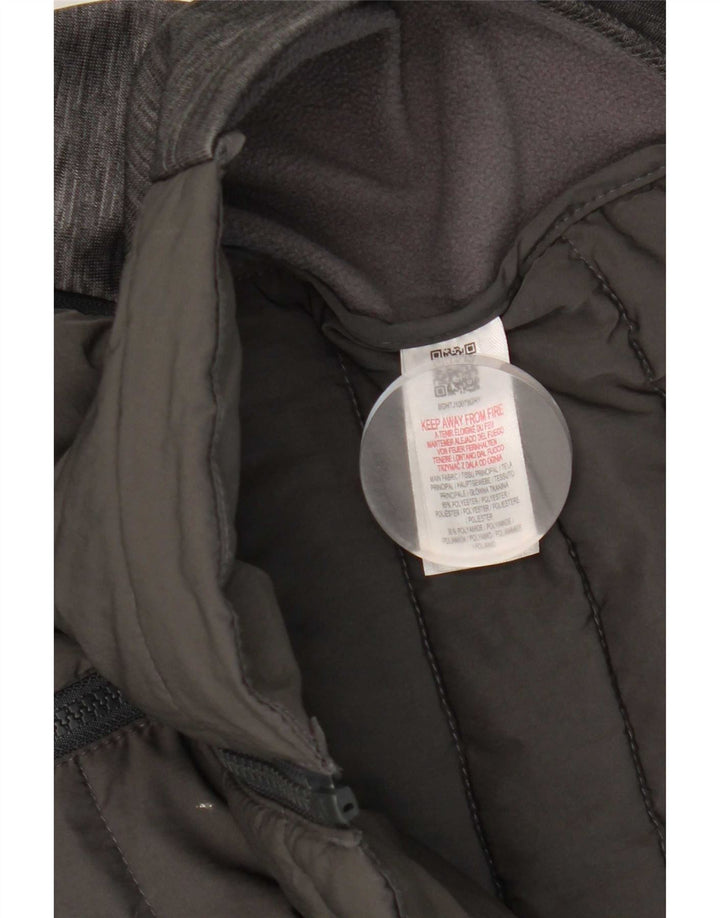 Berghaus Chaqueta acolchada con capucha para niño 14-15 años Gris Poliéster color block