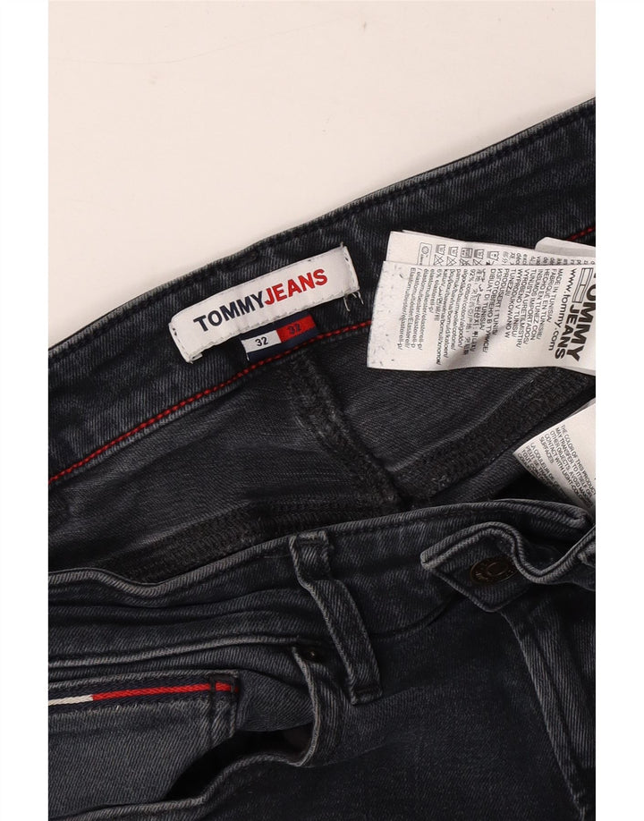 Tommy Hilfiger Vaqueros ajustados para hombre W32 L32 Algodón gris