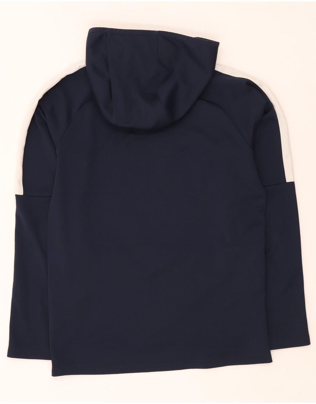 Nike Dri Fit - Sudadera con capucha para hombre, talla pequeña, color azul marino, poliéster