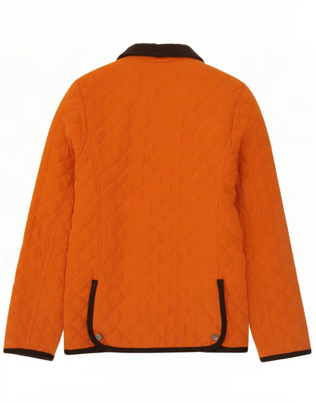 Chaqueta acolchada para mujer Conte of Florence IT 44 Poliéster naranja medio