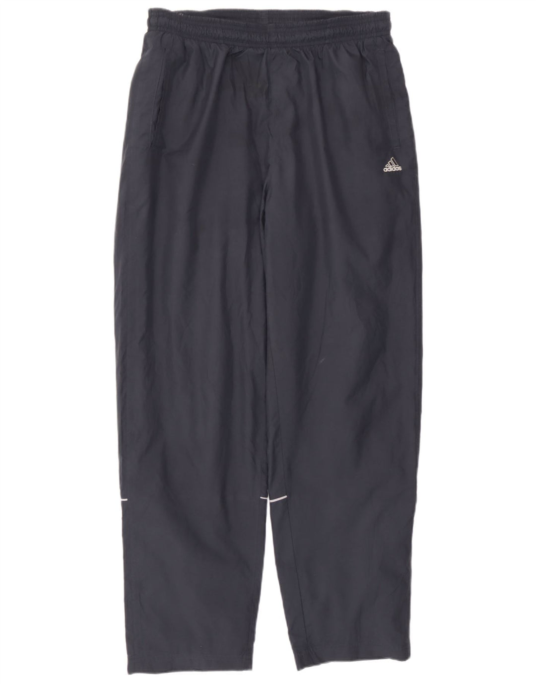 Adidas - Pantalones de chándal para mujer, talla 40, talla grande, poliéster, color azul marino