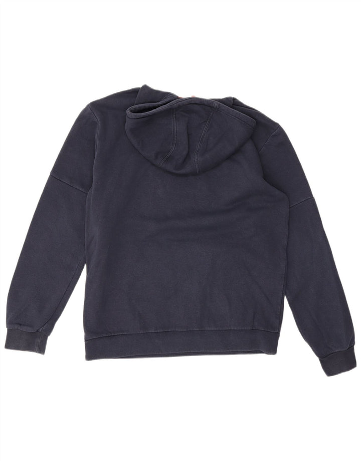 Adidas Hombre Sudadera Con Capucha Jumper Medium Azul Marino Algodón