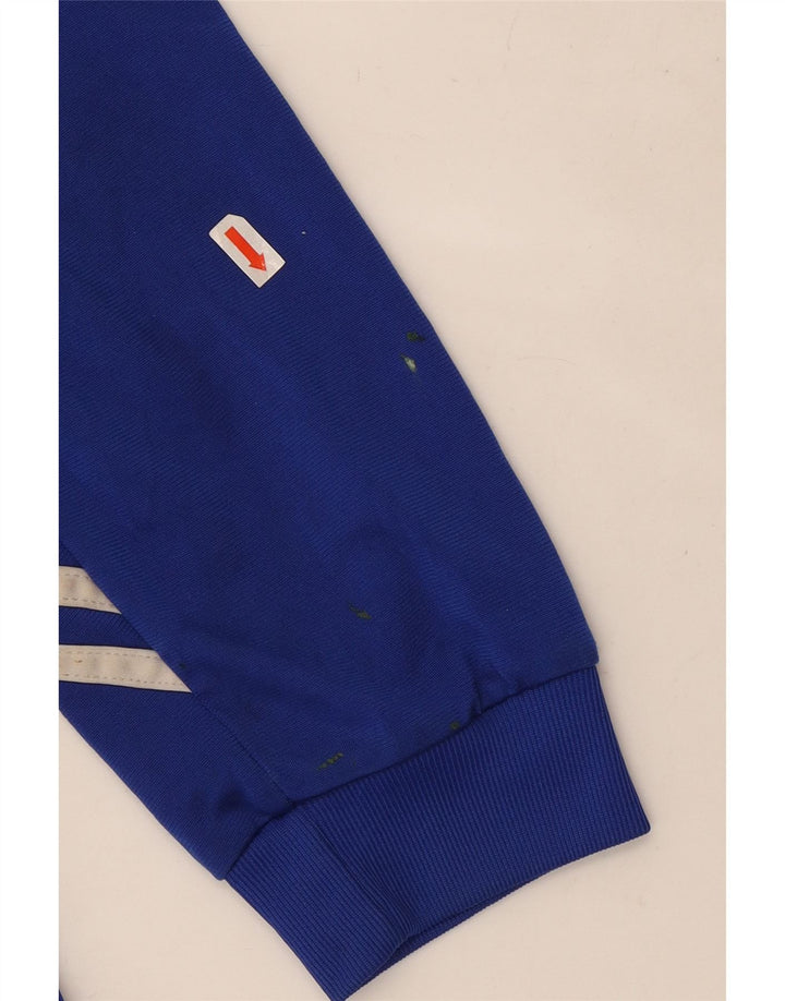 Adidas Hombre Chándal Top Jacket Azul Medio Colorblock Poliéster
