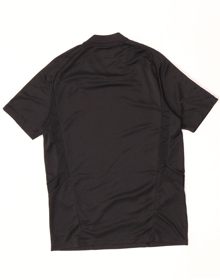 Adidas Mens Climacool Camiseta Top Pequeño Negro Poliéster
