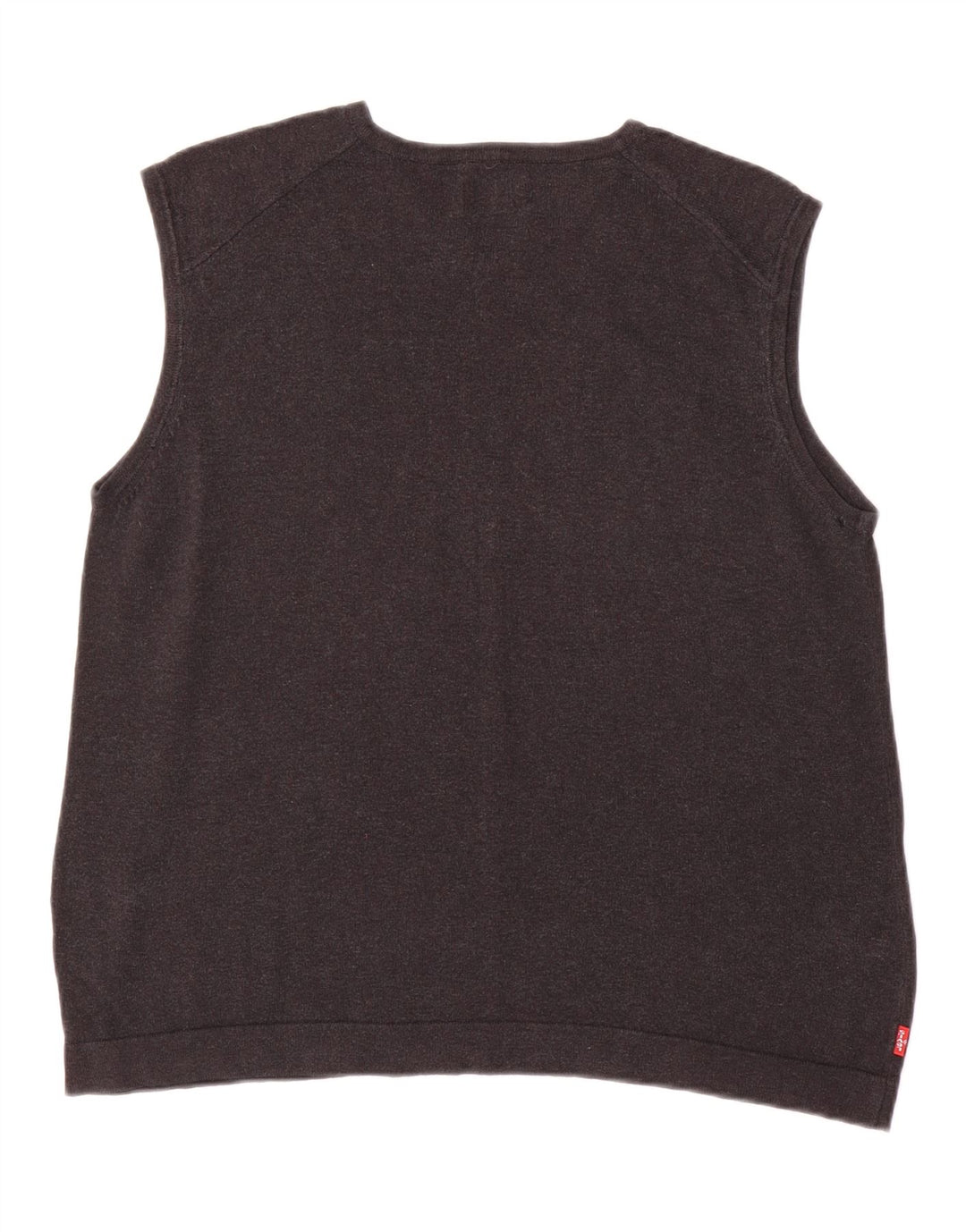 Levi's Hombre Chaleco Camiseta Sin Mangas Gris Medio
