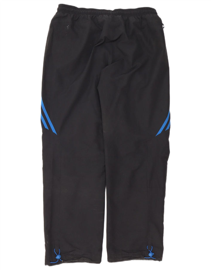 Pantalones de chándal ADIDAS para hombre, talla grande, poliéster negro