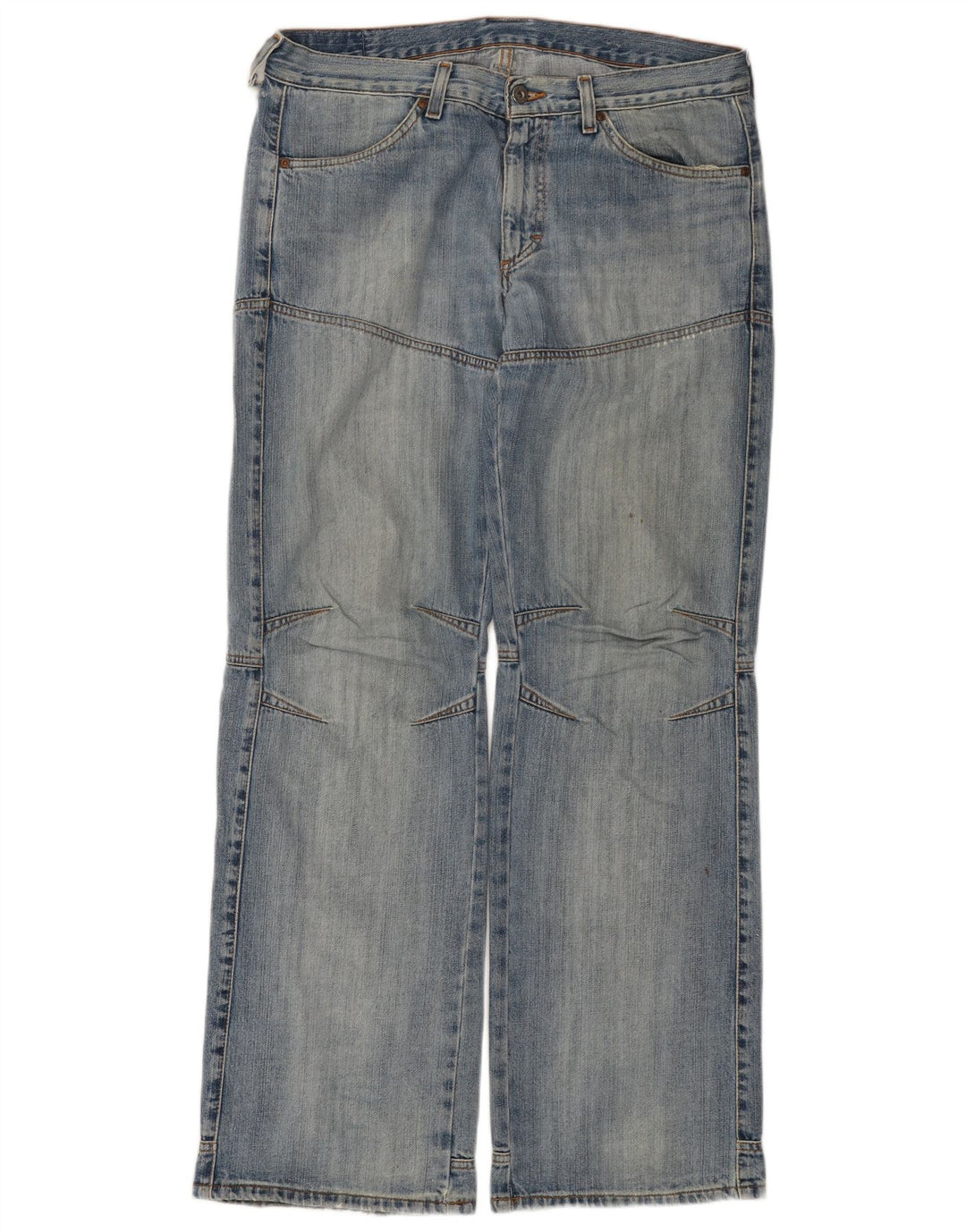 MUSTANG Vaqueros rectos para hombre W33 L34 Algodón azul