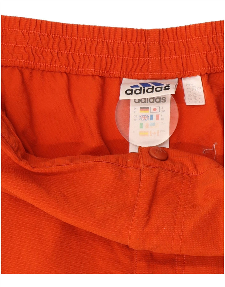 Adidas Mens Graphic Chino Shorts W36 Grande Naranja Poliamida