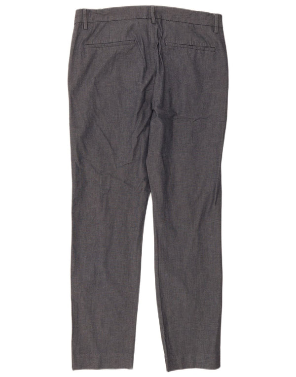 Marks & Spencer Pantalón Chino Slim Fit para Hombre W32 L29 Azul Marino Moteado