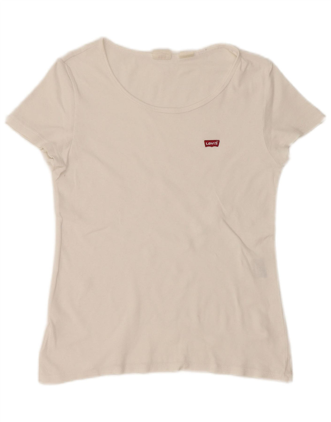 Levi's Camiseta corta para mujer UK 12 Medium White