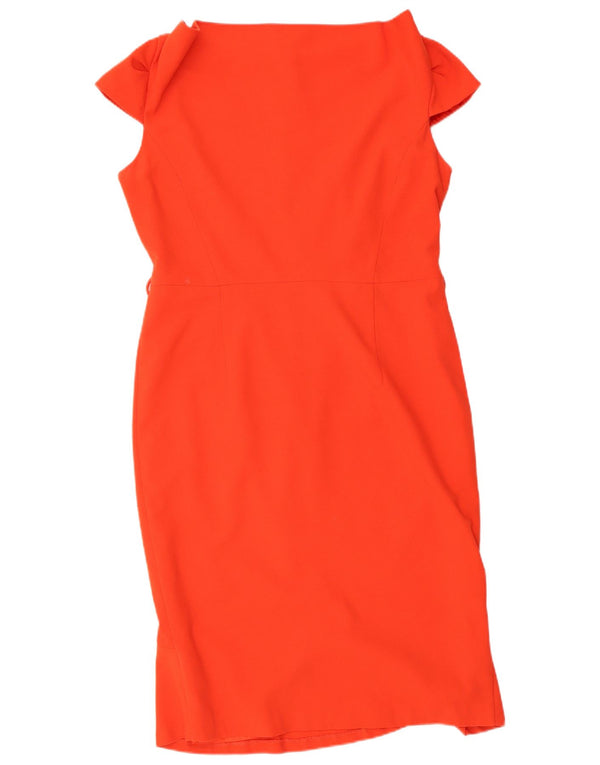 Next Vestido tubo para mujer UK 44 Poliéster rojo medio