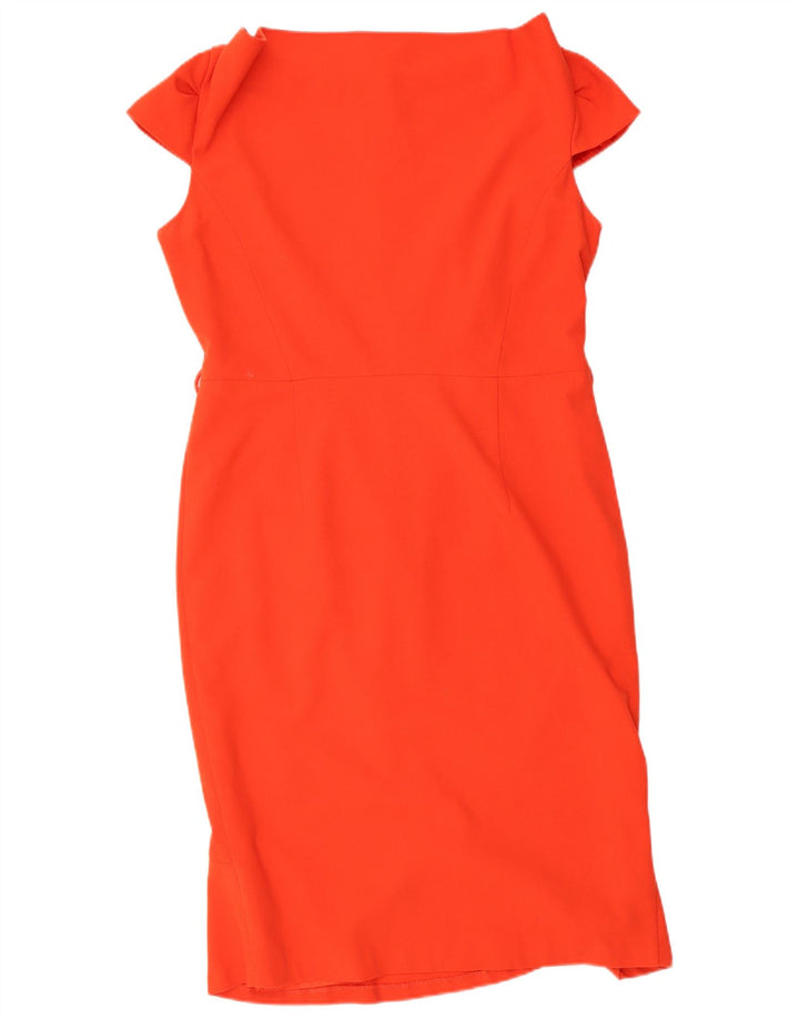 Next Vestido tubo para mujer UK 44 Poliéster rojo medio