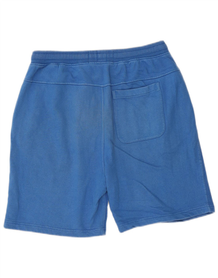 Pantalones cortos deportivos Calvin Klein para hombre de algodón azul medio