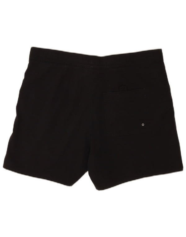 Bear Mens Chino Shorts W34 Grande Poliéster Negro