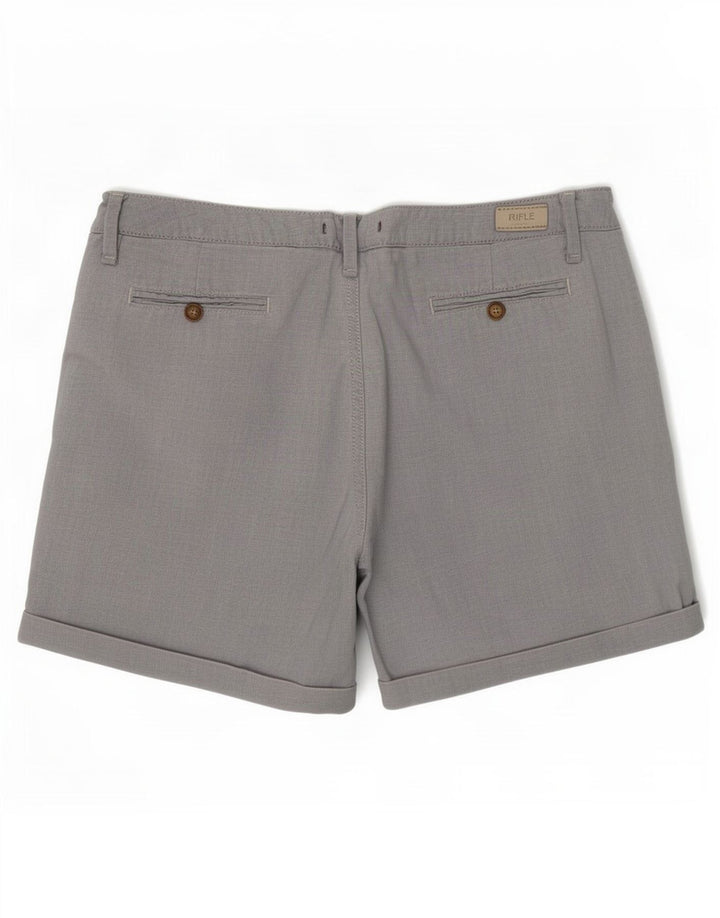 Rifle pantalones cortos chinos para mujer grande W32 azul