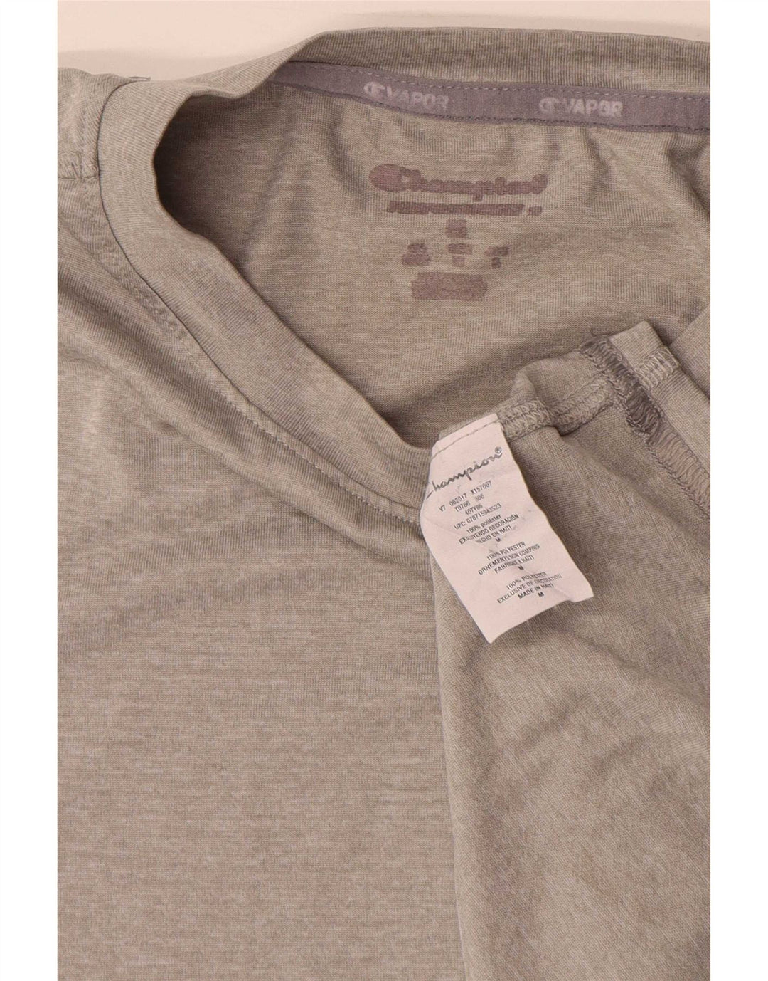 Champion Camiseta Hombre Top Poliéster Gris Medio