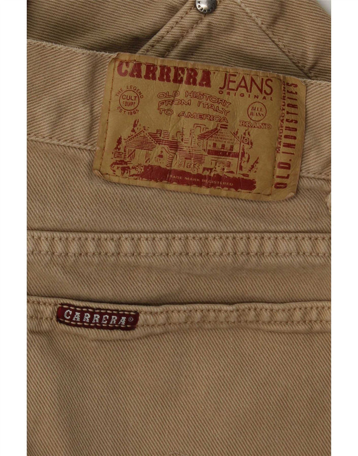 Carrera Jeans rectos recortados para hombre W32 L26 Beige