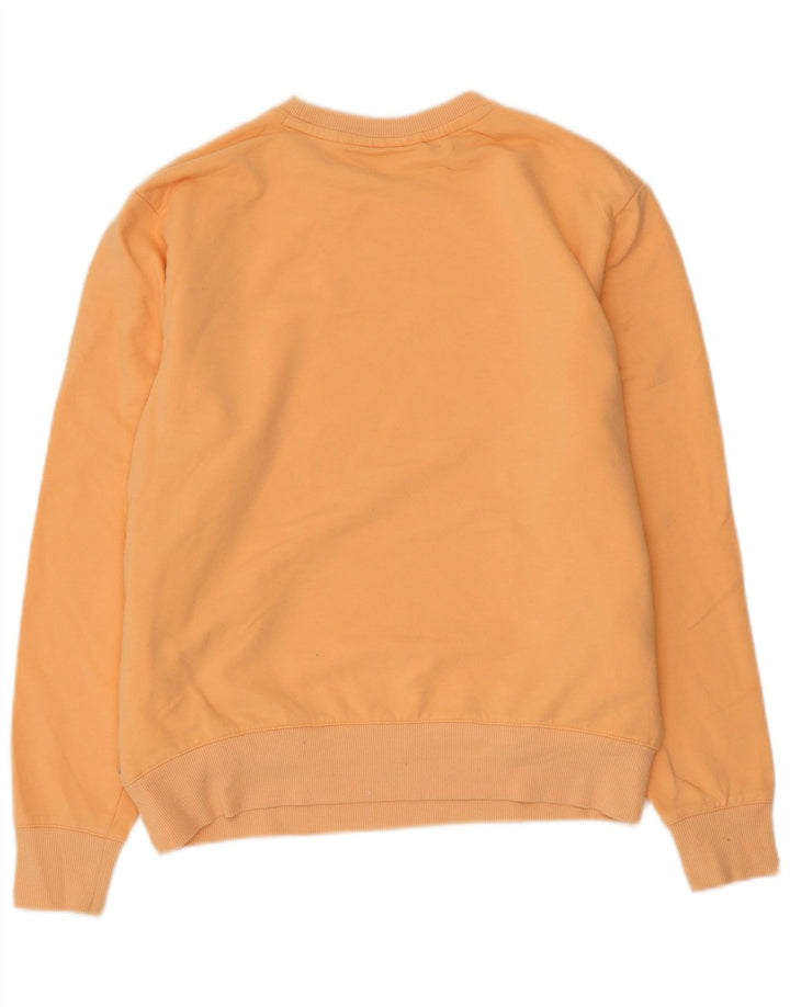 Fila - Sudadera extragrande para mujer, talla 10, algodón naranja pequeño