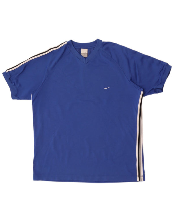 Nike Camiseta Hombre Top UK 45/47 XL Azul Algodón